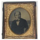 Tin type of elderly man