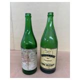 Green bottles