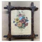 Summer bouquet handmade frame