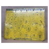 Water outlet gasket advertising