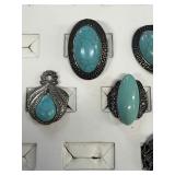 Turquoise rings