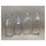 Universal and Lawson dairy bottles