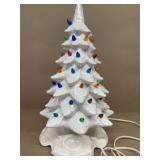 White Christmas tree, Vintage