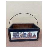 Country box with wire handle