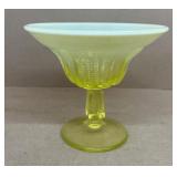 Uranium glass compote