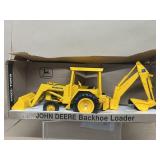John Deere backhoe loader