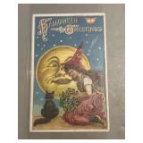 Early 1900s Halloween postcard
