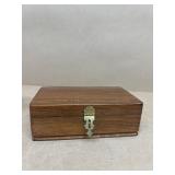 Walnut jewelry box
