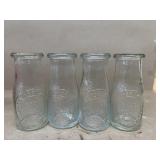 Heritage milk bottles