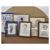 Framed prints group