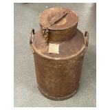 1915 milk can