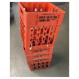 (4) chicken salad egg crate