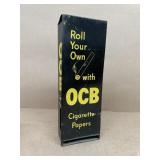 Cigarette paper advertising display dispenser