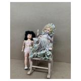 Dolls and doll rocker