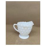 Milk glass creamer