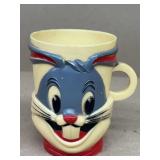 Warner, Brothers, Bugs Bunny vintage cup