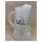 Marathon water, pitcher