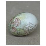Hand-painted mushroom egg