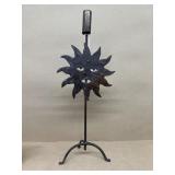 Sun candle holder