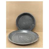 Granite ware pie pans