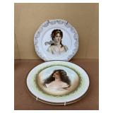 Austria decorative women plate