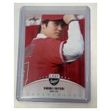 Shohei Ohtani rookie baseball card