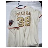 San Francisco Giants Wilson jersey with World