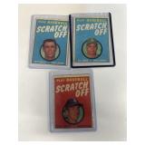 1970 Topps scratch offs baseball