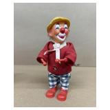 Wind up toy clown, drummer