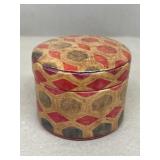 Leather India trinket box