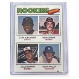 1977 Dale Murphy Topps rookie baseball card