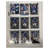(9) Detroit Lions, Matthew Stafford football cards