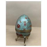 Brass decorative egg