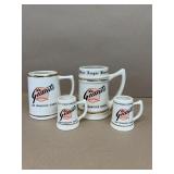 San Francisco Giants beer steins