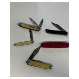 (5) pocket knives
