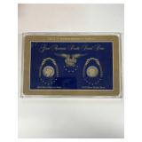 (2) silver great American double dated dimes