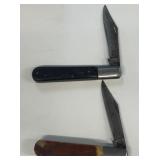 (2) Barlow pocket knives