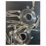 Lamp chandelier crystals