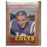 1971 John Unitas NFL Topps football card