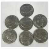 (7) Eisenhower Dollars