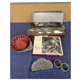 Silver plated salad, tones, serving dishes et