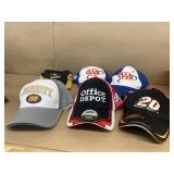 Brand new NASCAR hats, Tony Stewart, Dale,