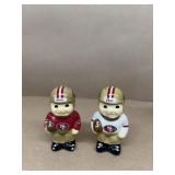 San Francisco 49ers salt and pepper shakers