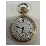 Westclox train pocket watch