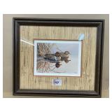 MILLETTE numbered print with stamp