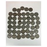 (47) buffalo nickels
