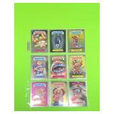18 garbage pill kids foil cards
