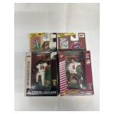 Barry Bonds and Steve Young Topps action flats