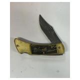 Eagle design pocket knife