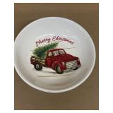 Merry Christmas truck bowl